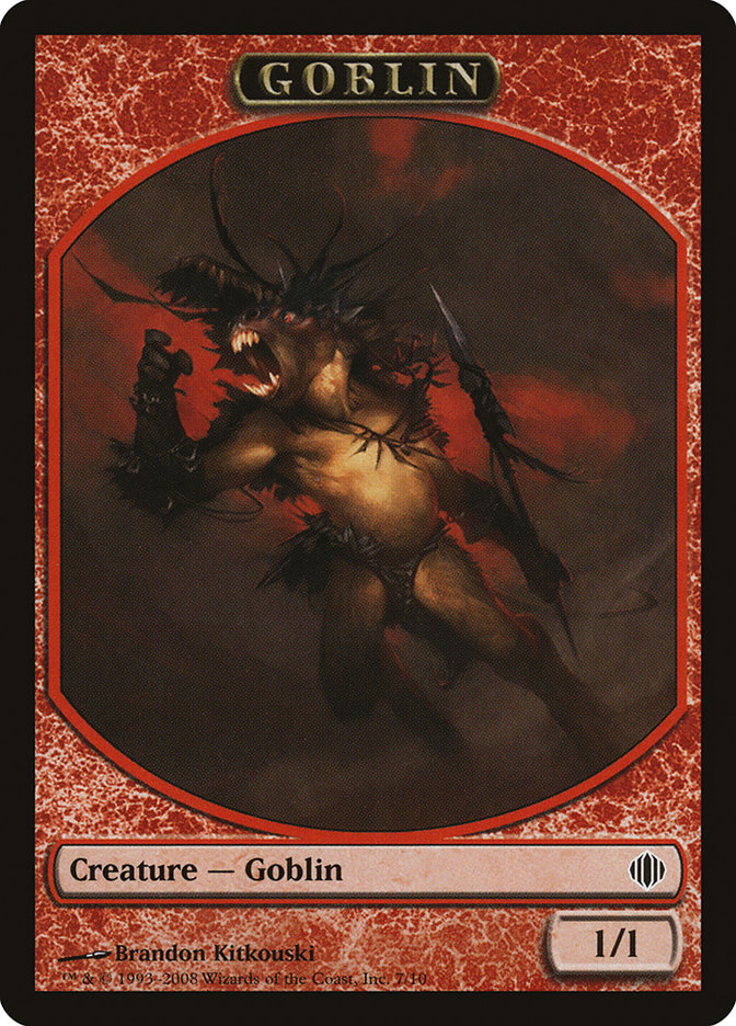 Goblin Token [Shards of Alara Tokens] | Game Grid - Logan