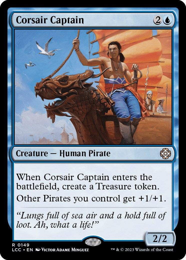 Corsair Captain [The Lost Caverns of Ixalan Commander] | Game Grid - Logan