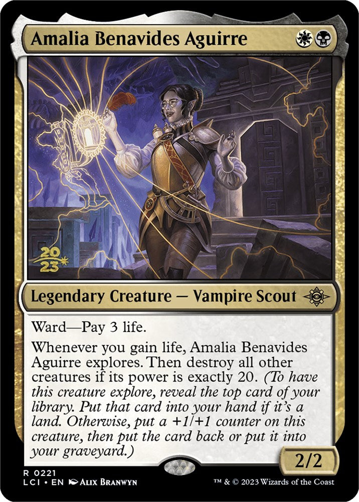 Amalia Benavides Aguirre [The Lost Caverns of Ixalan Prerelease Cards] | Game Grid - Logan