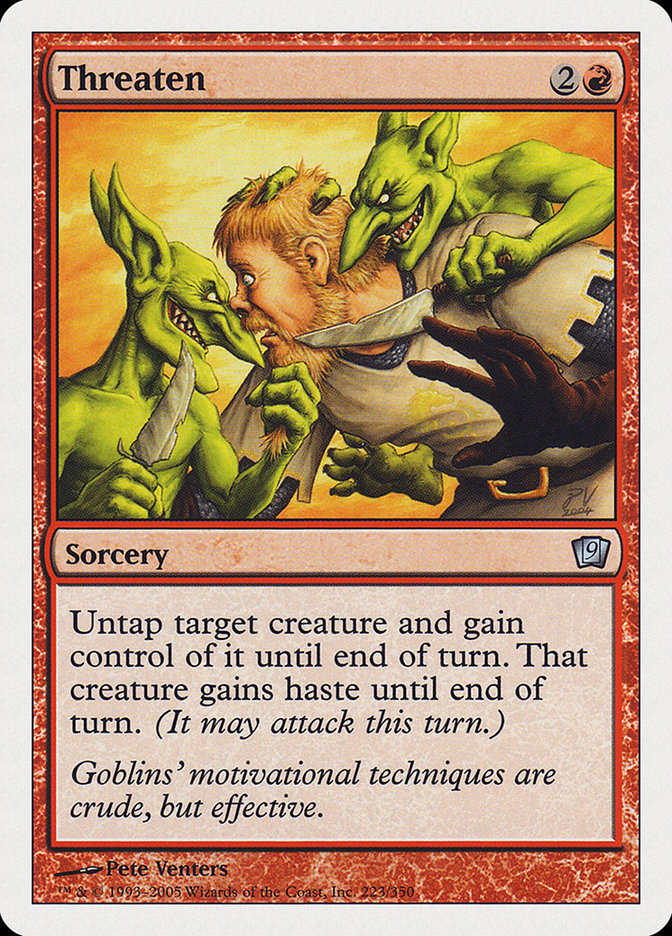 Threaten [Ninth Edition] | Game Grid - Logan