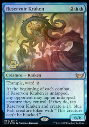 Reservoir Kraken [Streets of New Capenna Prerelease Promos] | Game Grid - Logan