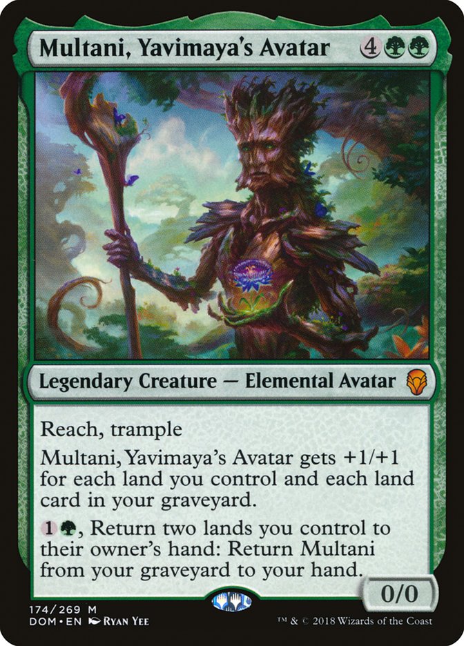 Multani, Yavimaya's Avatar [Dominaria] | Game Grid - Logan