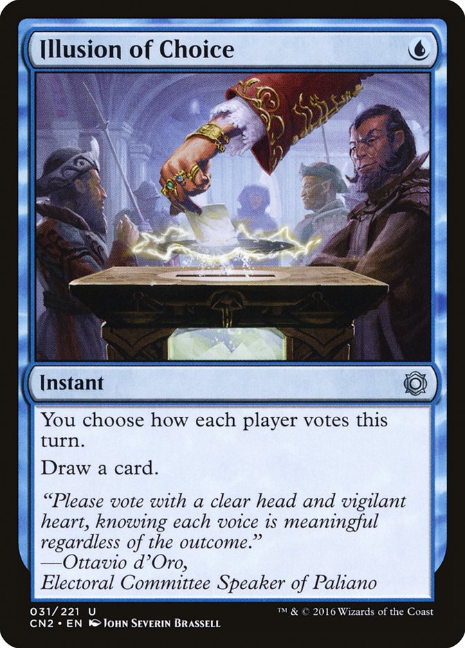 Illusion of Choice [Conspiracy: Take the Crown] | Game Grid - Logan