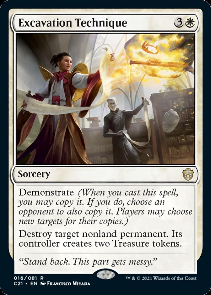 Excavation Technique [Commander 2021] | Game Grid - Logan