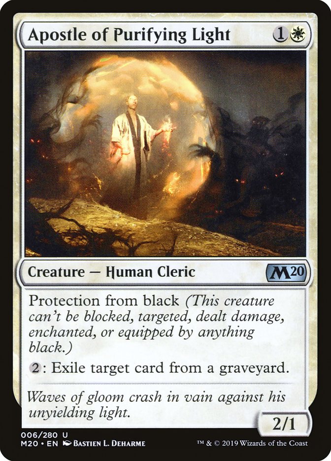 Apostle of Purifying Light [Core Set 2020] | Game Grid - Logan