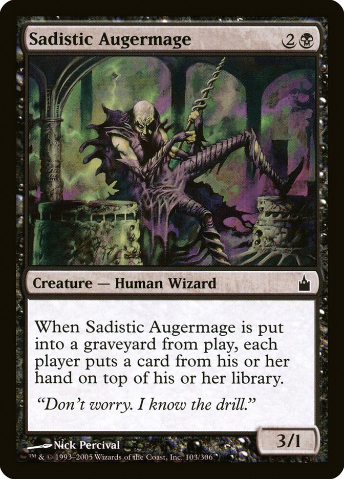 Sadistic Augermage [Ravnica: City of Guilds] | Game Grid - Logan