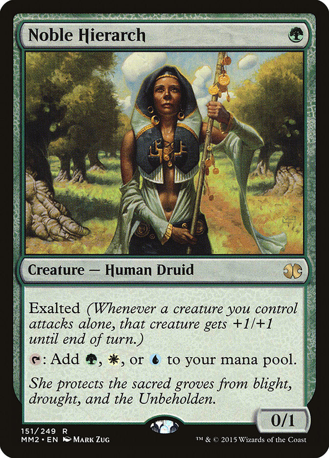 Noble Hierarch [Modern Masters 2015] | Game Grid - Logan