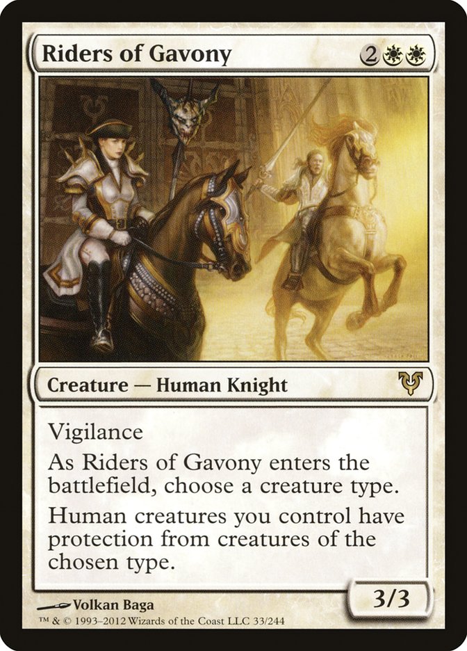 Riders of Gavony [Avacyn Restored] | Game Grid - Logan