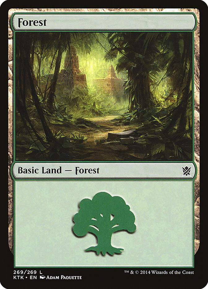 Forest (269) [Khans of Tarkir] | Game Grid - Logan