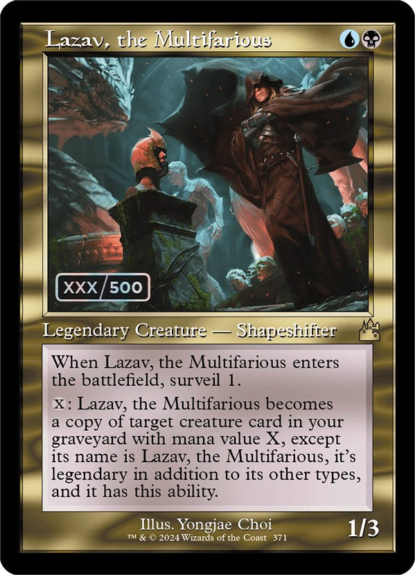 Lazav, the Multifarious (Retro) (Serialized) [Ravnica Remastered] | Game Grid - Logan