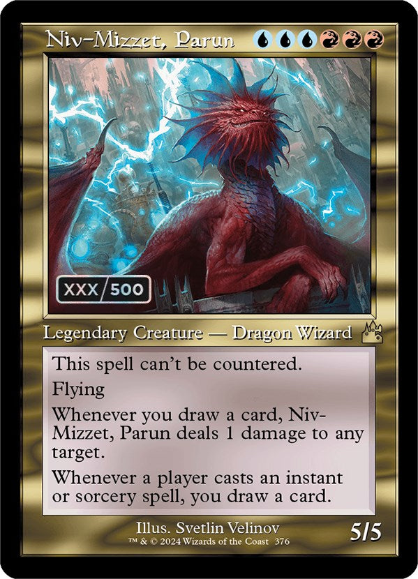 Niv-Mizzet, Parun (Retro) (Serialized) [Ravnica Remastered] | Game Grid - Logan