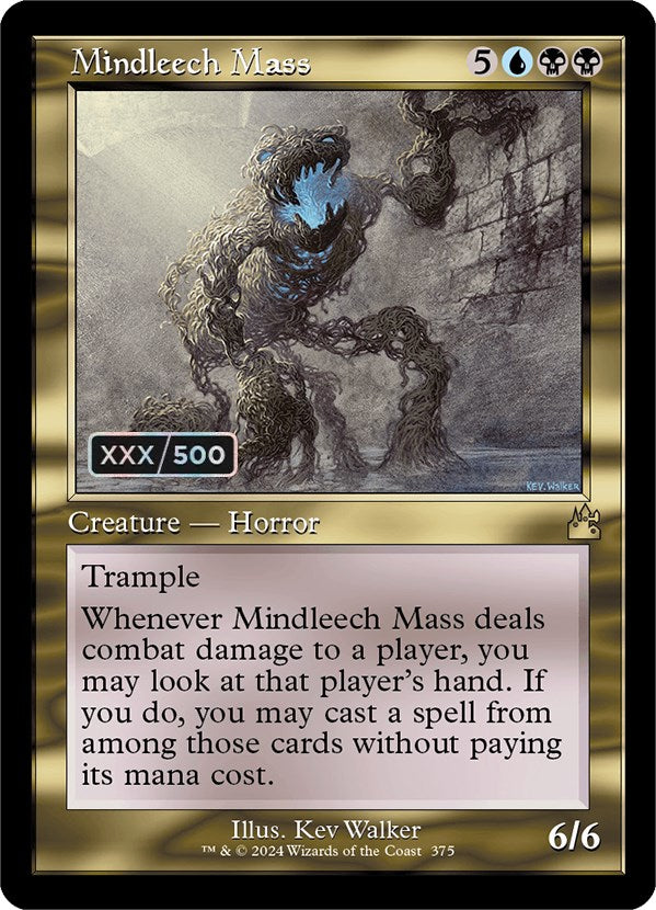 Mindleech Mass (Retro) (Serialized) [Ravnica Remastered] | Game Grid - Logan