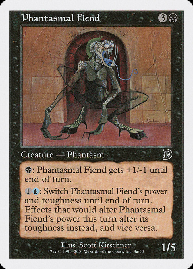 Phantasmal Fiend (Standing) [Deckmasters] | Game Grid - Logan