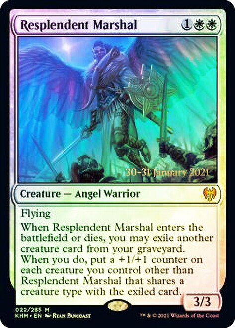 Resplendent Marshal [Kaldheim Prerelease Promos] | Game Grid - Logan