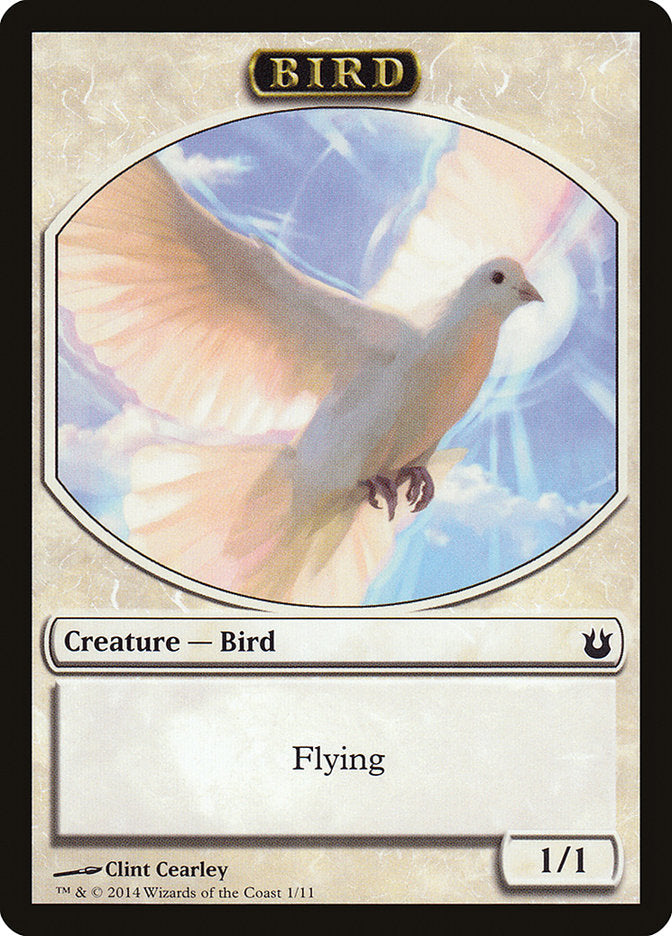 Bird Token (1/11) [Born of the Gods Tokens] | Game Grid - Logan