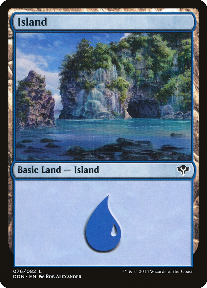 Island (76) [Duel Decks: Speed vs. Cunning] | Game Grid - Logan