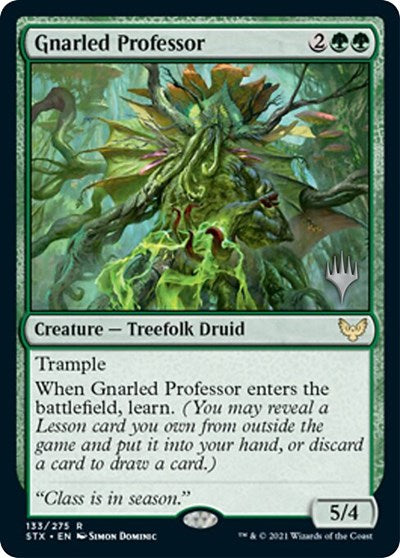 Gnarled Professor (Promo Pack) [Strixhaven: School of Mages Promos] | Game Grid - Logan