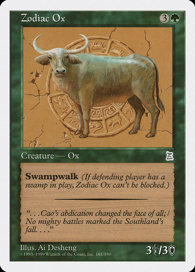 Zodiac Ox [Portal Three Kingdoms] | Game Grid - Logan