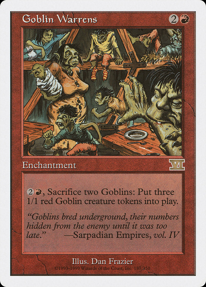 Goblin Warrens [Classic Sixth Edition] | Game Grid - Logan