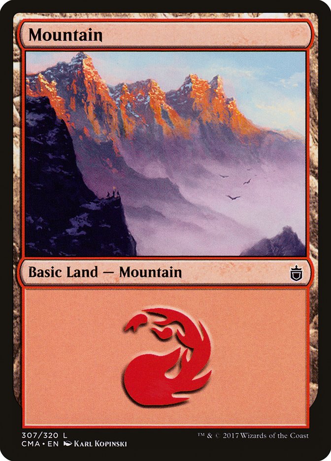 Mountain (307) [Commander Anthology] | Game Grid - Logan