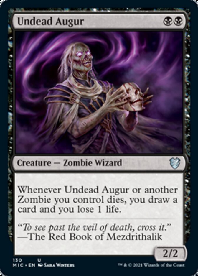 Undead Augur [Innistrad: Midnight Hunt Commander] | Game Grid - Logan