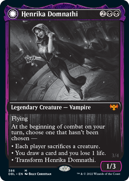 Henrika Domnathi // Henrika, Infernal Seer [Innistrad: Double Feature] | Game Grid - Logan