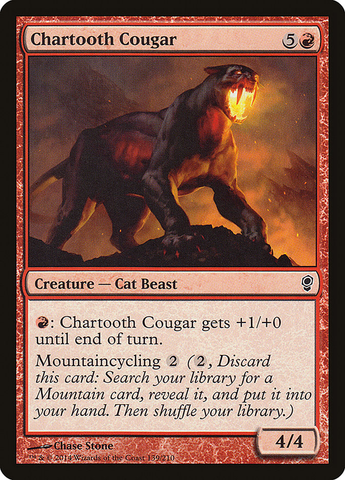 Chartooth Cougar [Conspiracy] | Game Grid - Logan