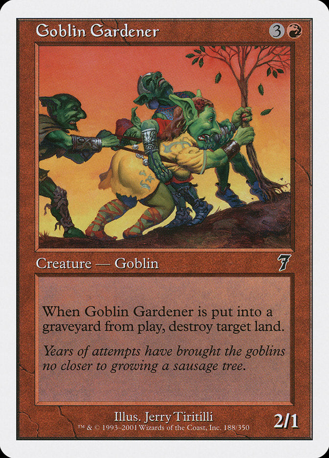Goblin Gardener [Seventh Edition] | Game Grid - Logan