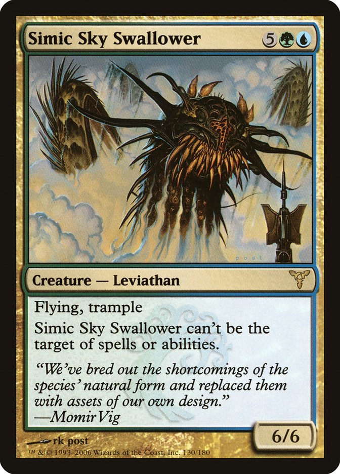 Simic Sky Swallower [Dissension] | Game Grid - Logan