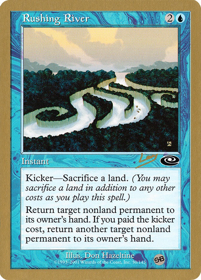 Rushing River (Raphael Levy) (SB) [World Championship Decks 2002] | Game Grid - Logan