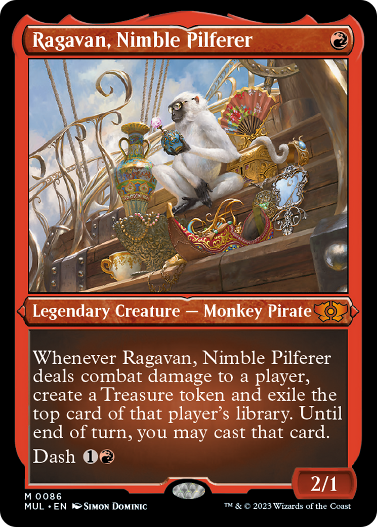 Ragavan, Nimble Pilferer (Foil Etched) [Multiverse Legends] | Game Grid - Logan