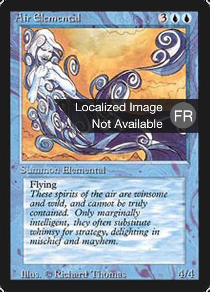 Air Elemental [Foreign Black Border] | Game Grid - Logan