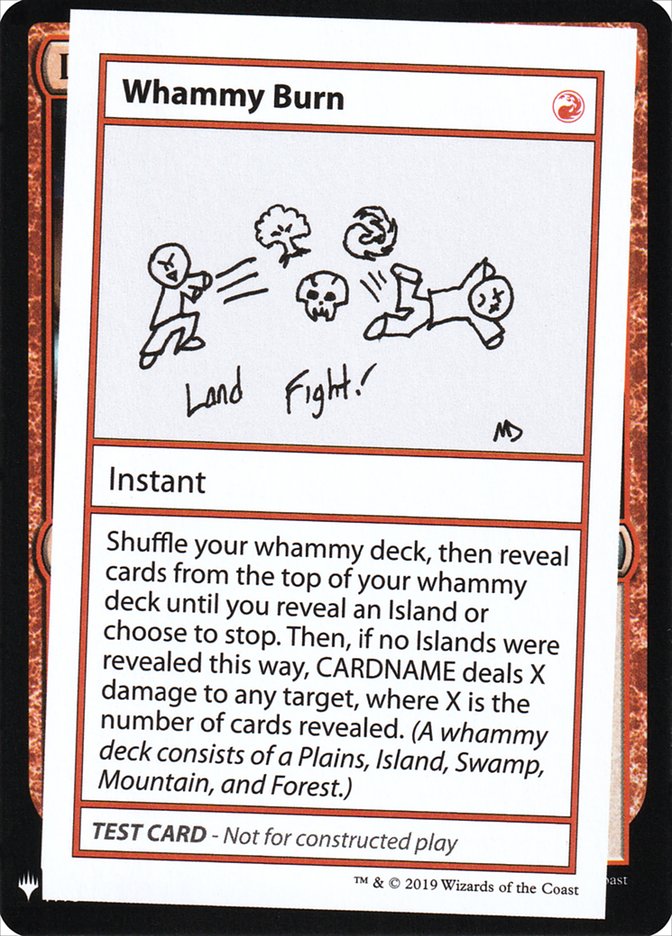 Whammy Burn [Mystery Booster Playtest Cards] | Game Grid - Logan