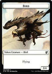 Bird (001) // Sculpture Double-Sided Token [Commander 2019 Tokens] | Game Grid - Logan