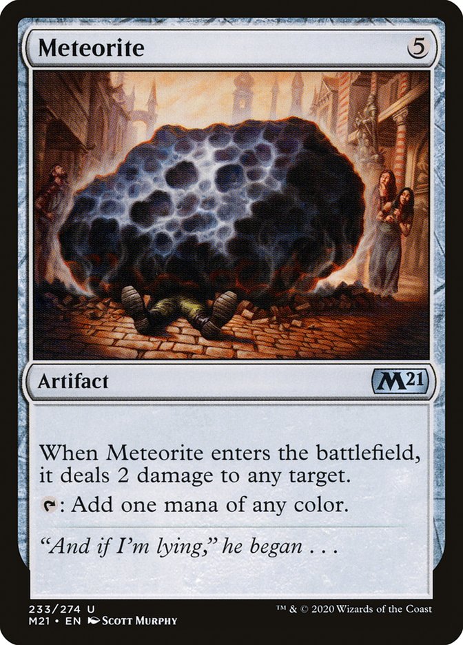 Meteorite [Core Set 2021] | Game Grid - Logan