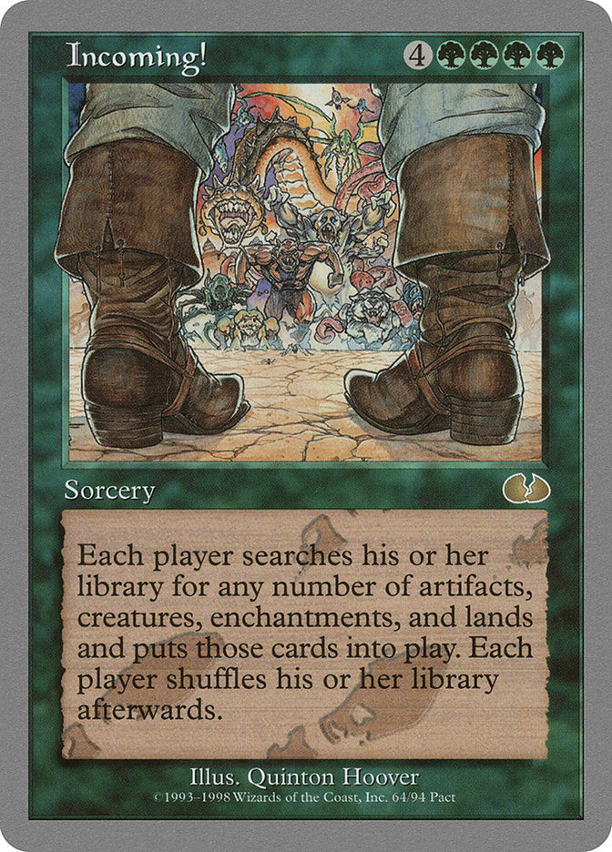 Incoming! [Unglued] | Game Grid - Logan