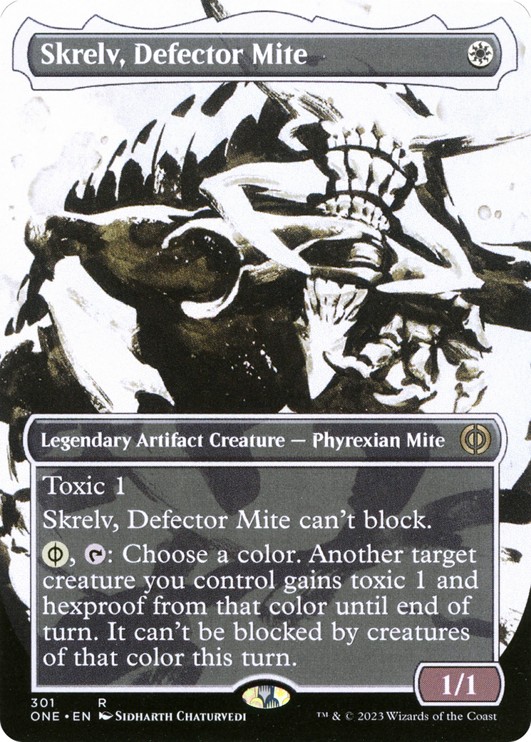 Skrelv, Defector Mite (Borderless Ichor) [Phyrexia: All Will Be One] | Game Grid - Logan