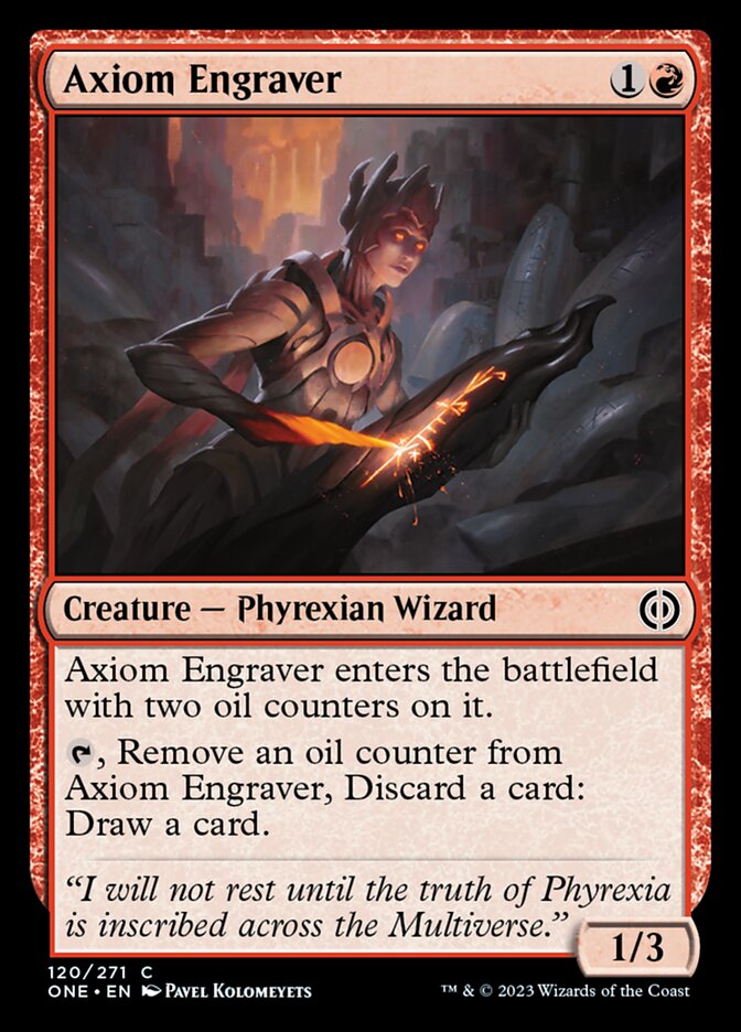 Axiom Engraver [Phyrexia: All Will Be One] | Game Grid - Logan