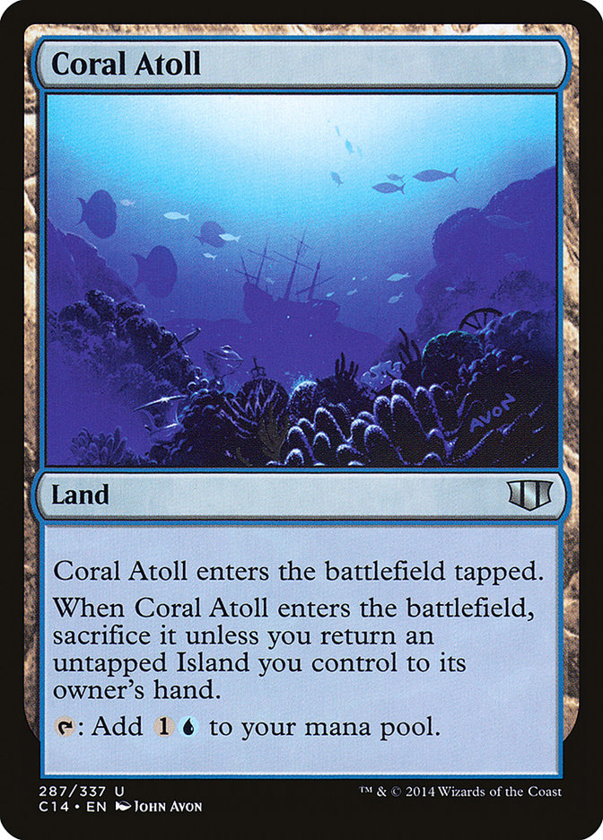 Coral Atoll [Commander 2014] | Game Grid - Logan