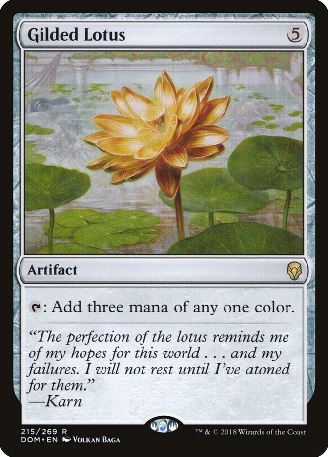 Gilded Lotus [Dominaria] | Game Grid - Logan