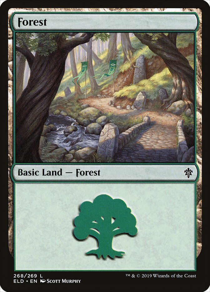 Forest (268) [Throne of Eldraine] | Game Grid - Logan