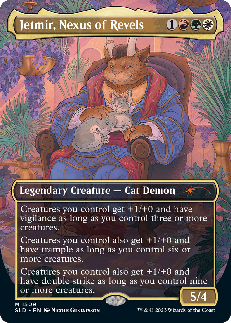 Jetmir, Nexus of Revels // Jetmir, Nexus of Revels [Secret Lair Commander Deck: Raining Cats and Dogs] | Game Grid - Logan