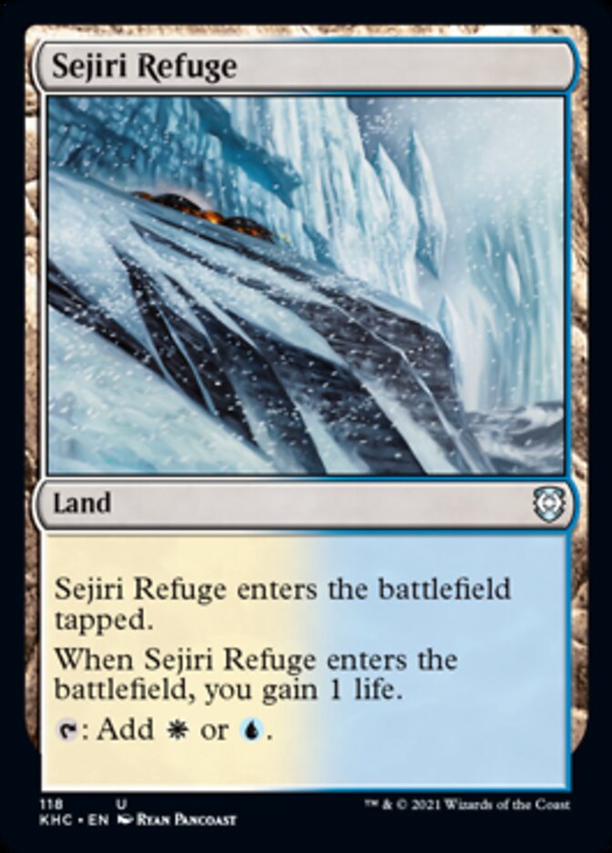 Sejiri Refuge [Kaldheim Commander] | Game Grid - Logan