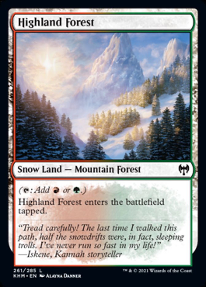 Highland Forest [Kaldheim] | Game Grid - Logan