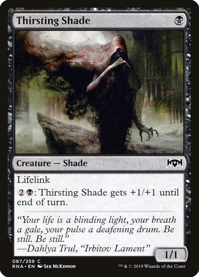 Thirsting Shade [Ravnica Allegiance] | Game Grid - Logan