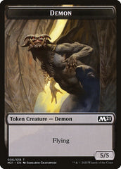 Angel // Demon Double-Sided Token [Core Set 2021 Tokens] | Game Grid - Logan