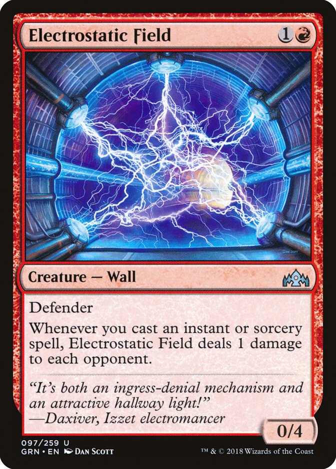 Electrostatic Field [Guilds of Ravnica] | Game Grid - Logan