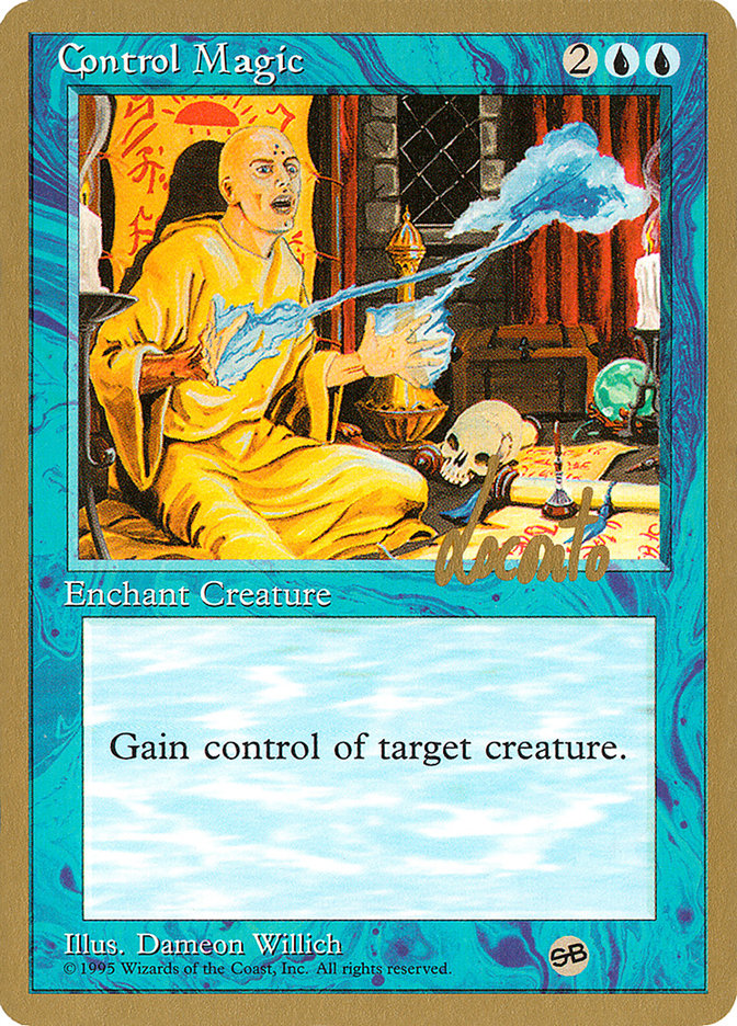 Control Magic (Michael Loconto) (SB) [Pro Tour Collector Set] | Game Grid - Logan