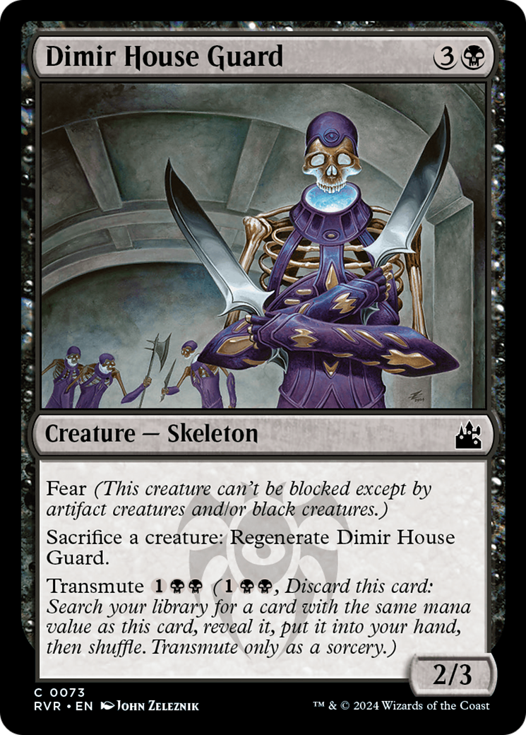 Dimir House Guard [Ravnica Remastered] | Game Grid - Logan