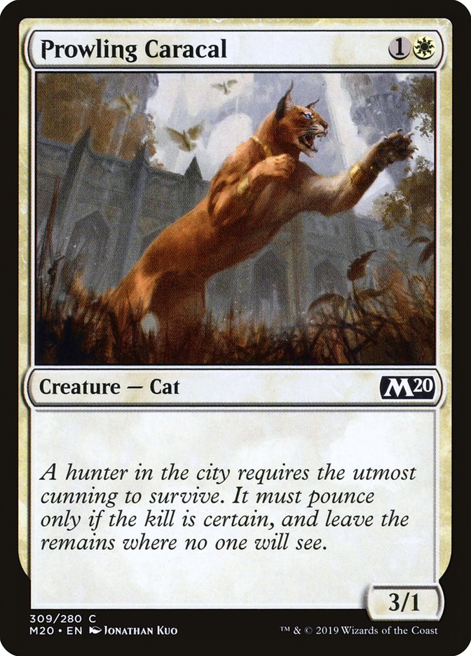 Prowling Caracal [Core Set 2020] | Game Grid - Logan